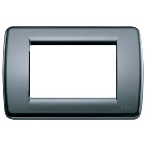 Placca Rondò 3M Grigio Grafite VIMAR 16763.15
