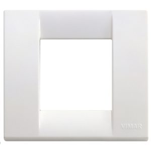 Placca Classica 1-2M Bianco Brill. VIMAR 17097.01