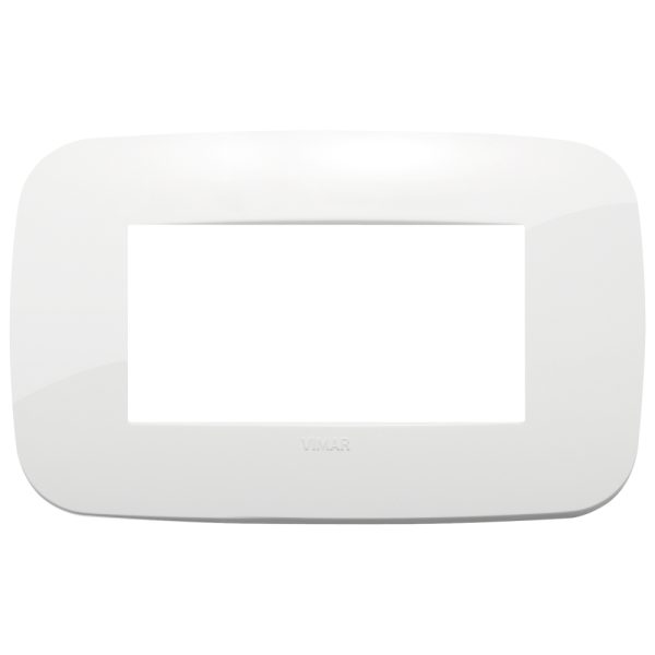 Placca Round 4M Bianco VIMAR 19684.84