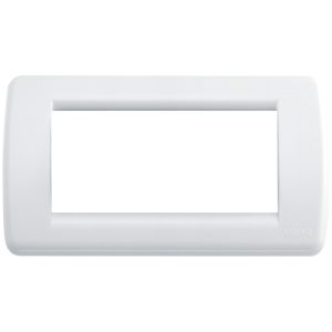 Placca Rondò 4M Bianco Brillante VIMAR 16764.01