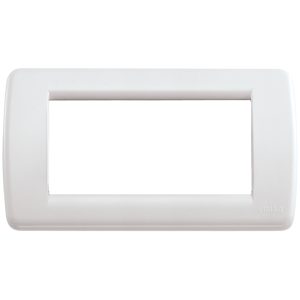 Placca Rondò 4M Bianco Idea VIMAR 16764.04