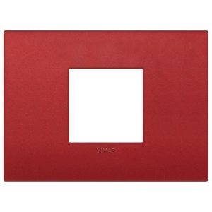 Placca Classic 2M Centrali Rosso Matt VIMAR 19652.75