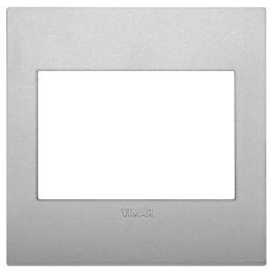Placca Classic 3M Bs Silver Matt VIMAR 19648.79