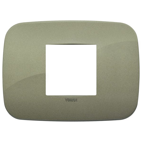 Placca Round 2M Centrali Verde VIMAR 19682.87