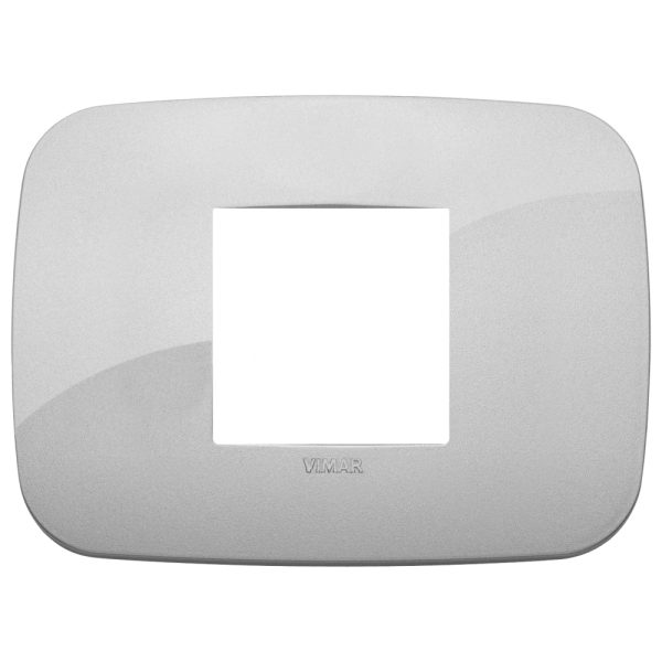 Placca Round 2M Centrali Silver VIMAR 19682.89