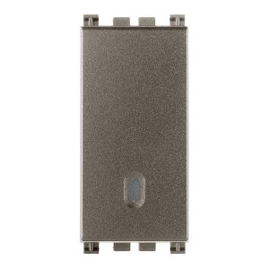 Pulsante 1P No 10A Metal VIMAR 19008.M
