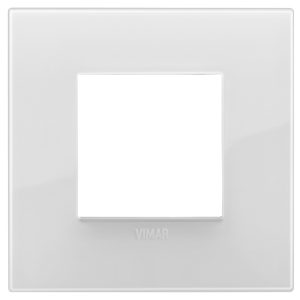 Placca Classic 2M Reflex Ghiaccio VIMAR 19642.66