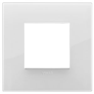 Placca Classic 2M Reflex Ghiaccio T.Look VIMAR 19642.B66