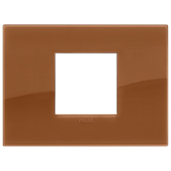 Placca Classic 2Mc Reflex Caramel VIMAR 19652.62