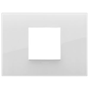Placca Classic 2Mc Reflex Ghiaccio VIMAR 19652.66