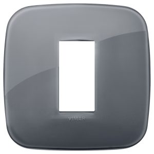 Placca Round 1M Reflex Grigio Fumè VIMAR 19671.61