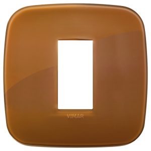 Placca Round 1M Reflex Caramel VIMAR 19671.62