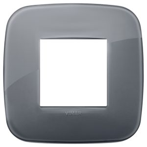 Placca Round 2M Reflex Grigio Fumè VIMAR 19672.61