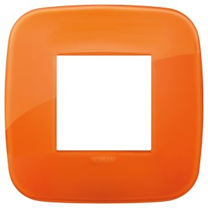 Placca Round 2M Reflex Orange VIMAR 19672.63