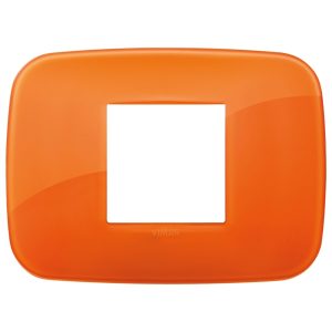 Placca Round 2M Centrali Reflex Orange VIMAR 19682.63