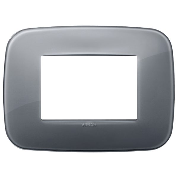 Placca Round 3M Reflex Grigio Fumè VIMAR 19683.61