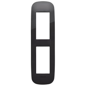 Placca Round 2Mp Nero VIMAR 19697.81