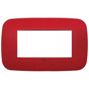 Placca Round 4M Rosso VIMAR 19684.85