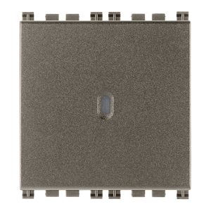 Interruttore 1P 10Ax Assiale 2M Metal VIMAR 19100.2.M