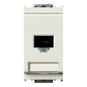 Presa Rj45 Netsafe Cat5E Utp 110 Bianco VIMAR 16359.4.B