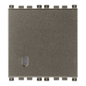 Pulsante 1P No 10A 2M Metal VIMAR 19008.2.M