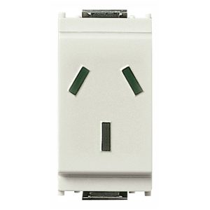 Presa Sicury 2P+T 10A Argentino Bianco VIMAR 16250.B