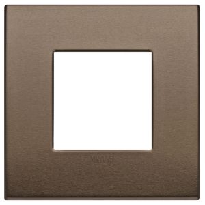 Placca Classic 2M Bronzo Scuro VIMAR 19642.17