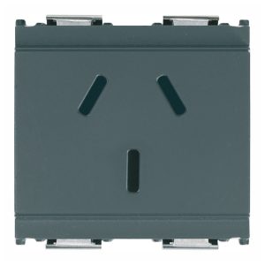 Presa Sicury 2P+T 20A Argentino Grigio VIMAR 16253