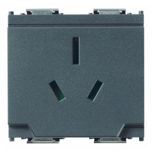 Presa Sicury 2P+T 15A Australia Grigio VIMAR 16262
