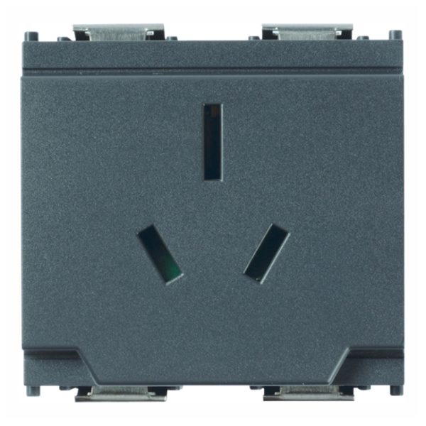 Presa Sicury 2P+T 15A Australia Grigio VIMAR 16262