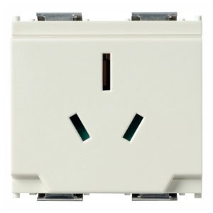 Presa Sicury 2P+T 15A Australia Bianco VIMAR 16262.B