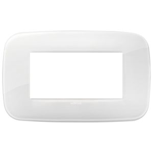 Placca Round 4M Reflex Ghiaccio VIMAR 19684.66