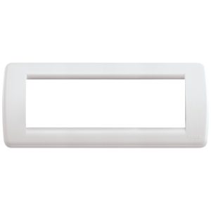 Placca Rondò 6M Bianco Idea VIMAR 16766.04