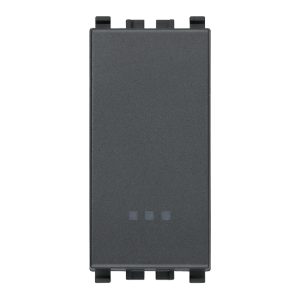 Pulsante 1P No 10A Grigio VIMAR 20008
