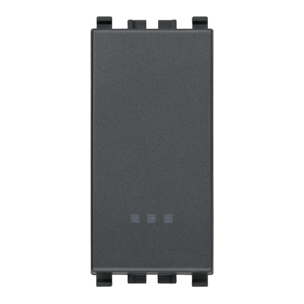 Pulsante 1P No 10A Grigio VIMAR 20008