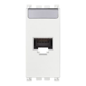 Presa Rj45 Netsafe Cat6 Utp Bianco VIMAR 19339.13.B