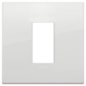 Placca Classic 1M Polar Total Look VIMAR 19641.B06