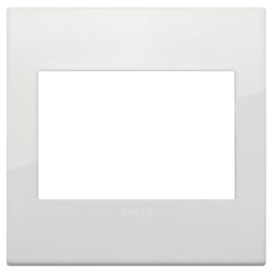 Placca Classic 3M Bs Polar Total Look VIMAR 19648.B06
