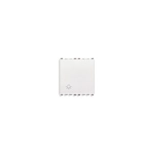 Pulsante 1P No 10A Luce 2M Bianco VIMAR 20008.2.L.B