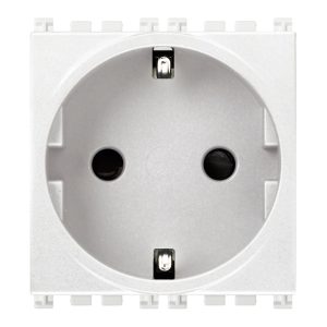 Presa Sicury 2P+T 16A Tedesco Bianco VIMAR 19208.B