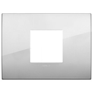 Placca Classic 2M Centrali Argento VIMAR 19652.03