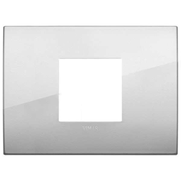 Placca Classic 2M Centrali Argento VIMAR 19652.03