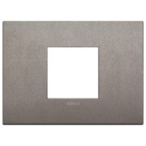 Placca Classic 2M Centrali Titanio Matt VIMAR 19652.04