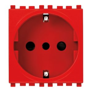 Presa 2P+T 16A P30 Rosso VIMAR 19209.R