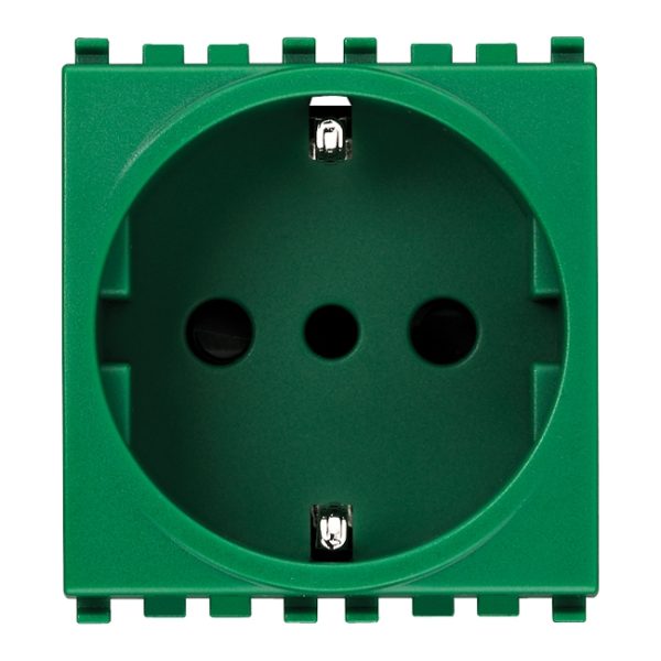 Presa 2P+T 16A P30 Verde VIMAR 19209.V