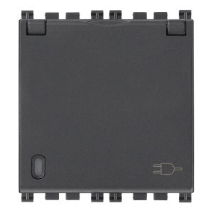 Presa Sicury 2P+T 16A Fr + Coper. Grigio VIMAR 19212.C