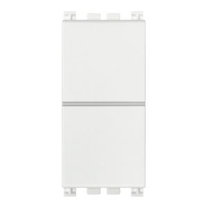 Due Pulsanti Indipend. No+No 10A Bianco VIMAR 19066.B