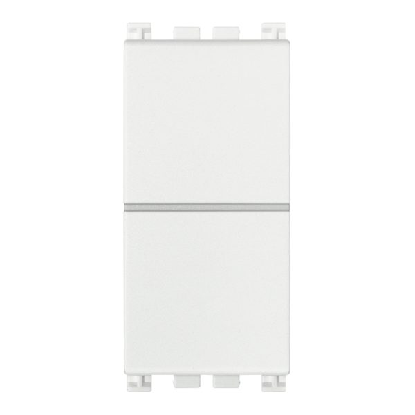 Due Pulsanti Indipend. No+No 10A Bianco VIMAR 19066.B