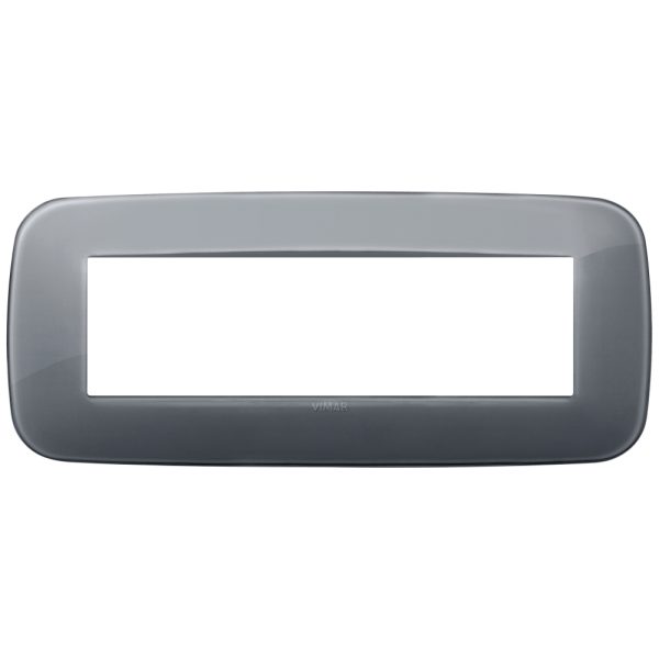 Placca Round 7M Reflex Grigio Fumè VIMAR 19687.61