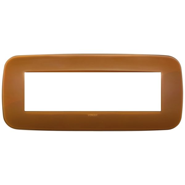 Placca Round 7M Reflex Caramel VIMAR 19687.62